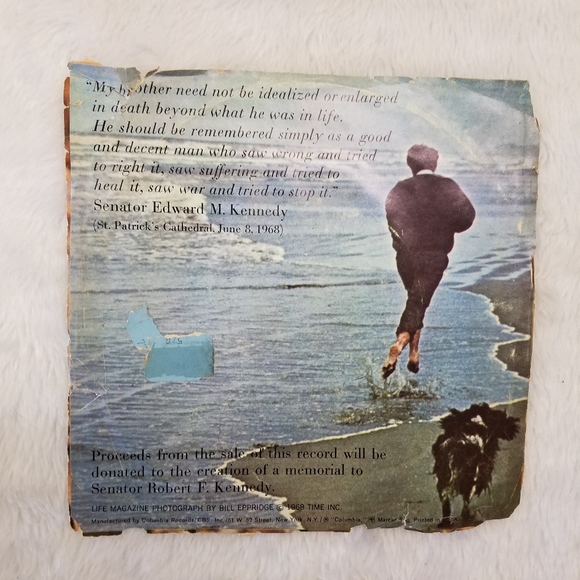 Robert F Kennedy Battle Hyms of the Republic Vinyl Record St Patrick's Cathedral - Picture 7 of 8